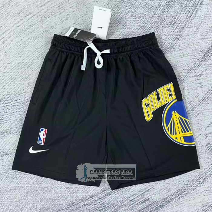 Pantalone Golden State Warriors Big Logo Just Don Negro